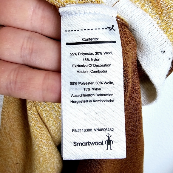 Smartwool Shadow Pine Colorblock Sweater NWT - Picture 13 of 14